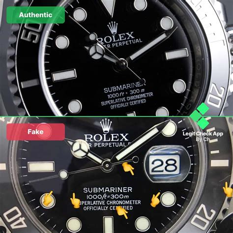 how to check fake rolex submariner|how to identify rolex watches.